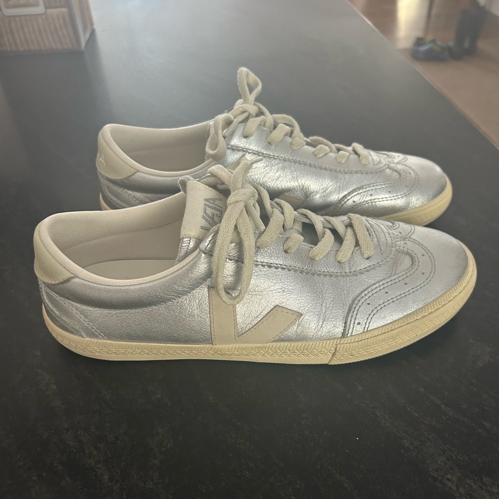Veja silver Volley sneakers 10/41